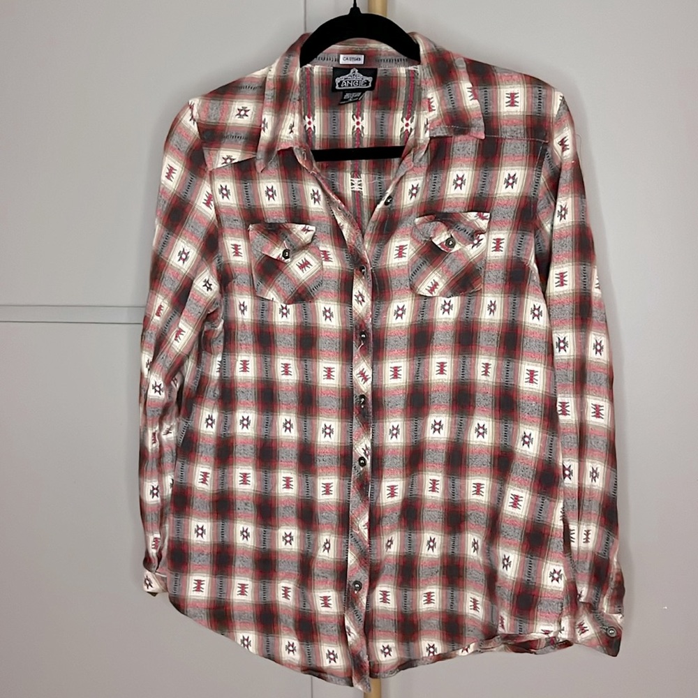Angie Cotton Button Down Shirt